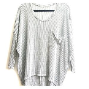 Audrey Striped Knit Top